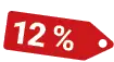 Hier können Sie richtig sparen hier können Sie 12 % Sparen