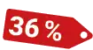 Hier können Sie richtig sparen hier können Sie 36 % Sparen