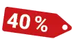 hier können Sie 40 % Sparen