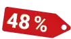 Hier können Sie richtig sparen hier können Sie 48 % Sparen