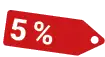 hier können Sie 5 % Sparen