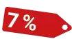 Hier können Sie richtig sparen hier können Sie 7 % Sparen