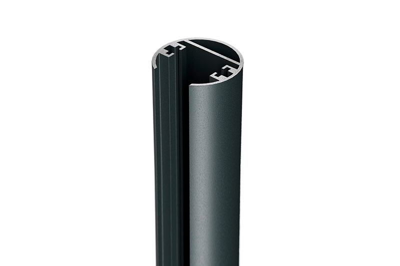 Profiladapter 17 mm (opt.) für Pfosten 90x90mm | VIDUAL