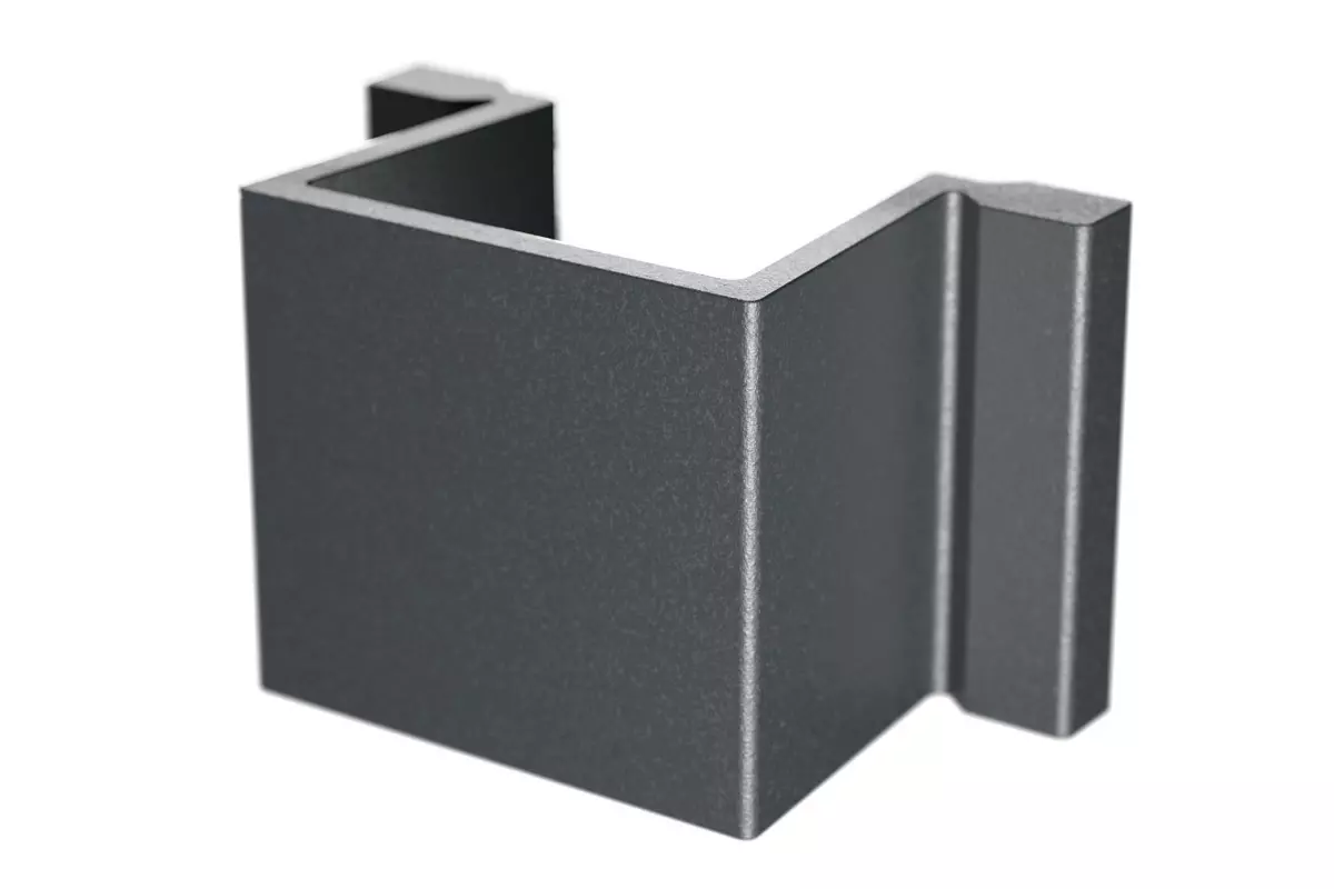 End-/Distanzstücke Aluminium für Steckzaunsystem VIDUAL