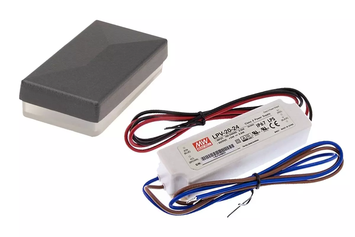 LED Zaunbeleuchtung und Trafo-Set 