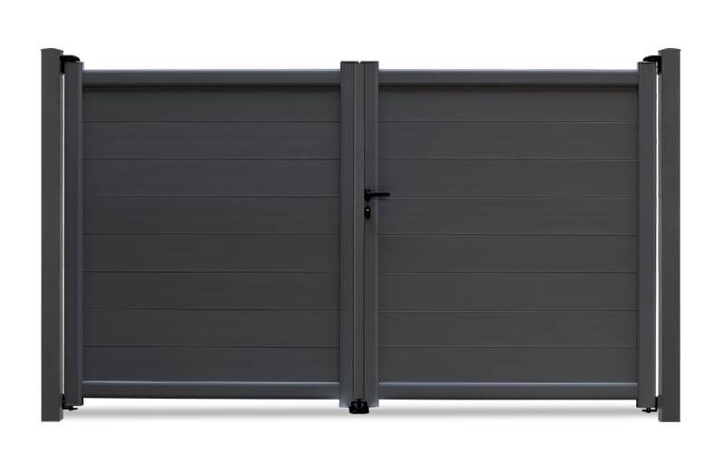 Aluminiumtor FLORIDA - 2flg