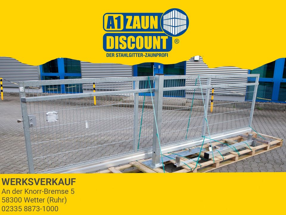 V-Star-F60 - 3500x1400 Schiebetor Handbetrieb