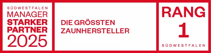 Platz 1 der grössten Zaunhersteller