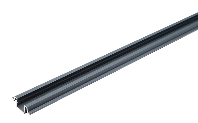 VIDUAL Pfosten-LED-Abdeckleiste - 1650 - 7016FS
