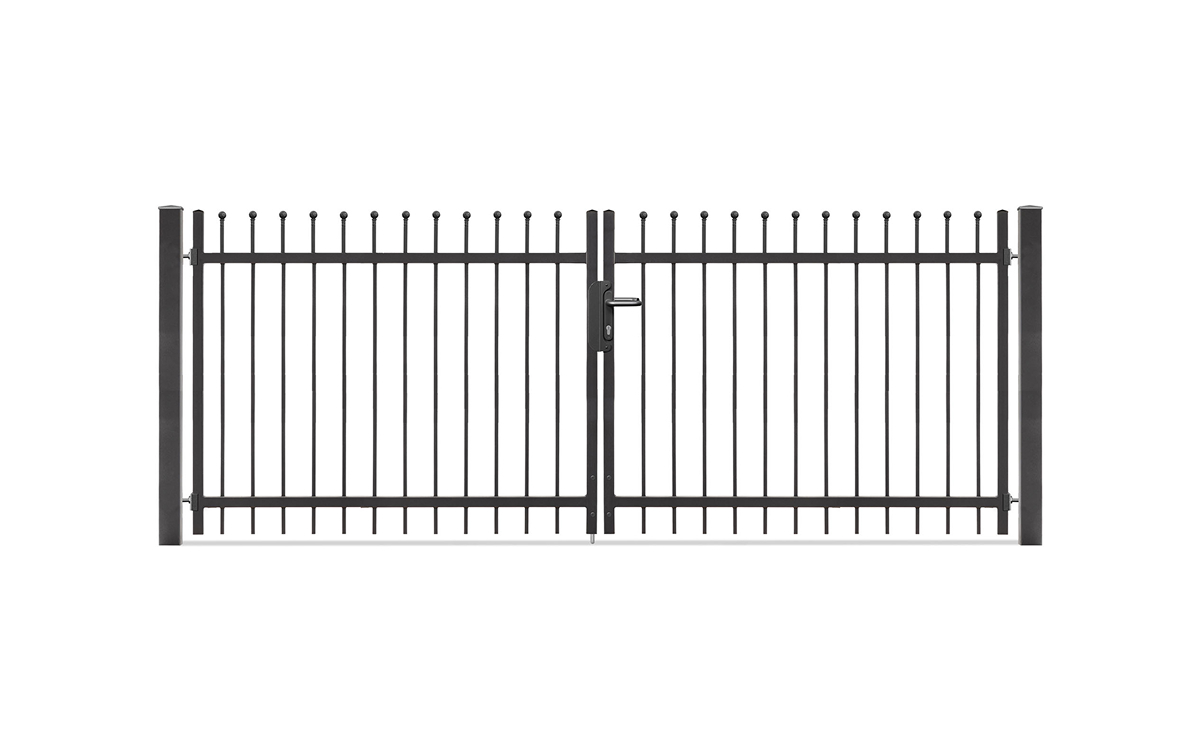 Metalltor DAVOS 2-flg Bild 1