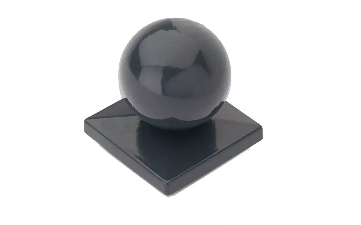 Aluminiumkappe Kugel für Pfosten 60 x 60 mm