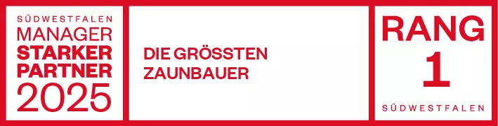 Rang 1 der grössten Zaunbauer