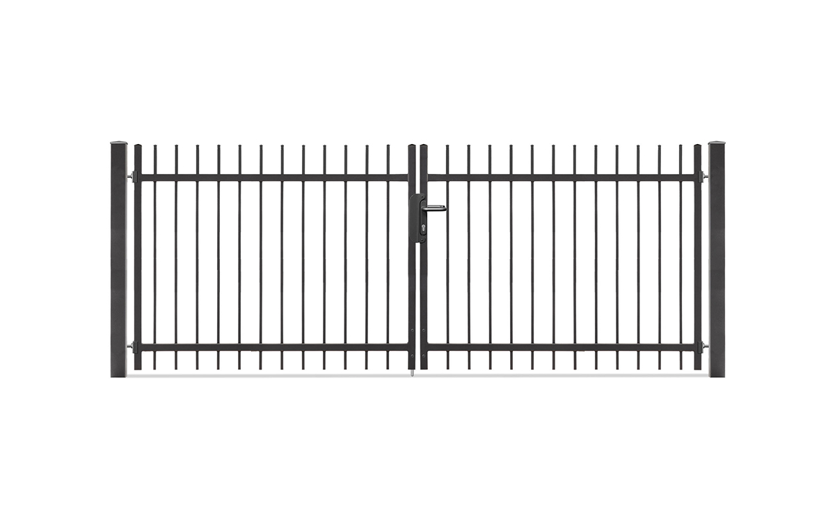 Metalltor ZÜRICH 2-flg Bild 1