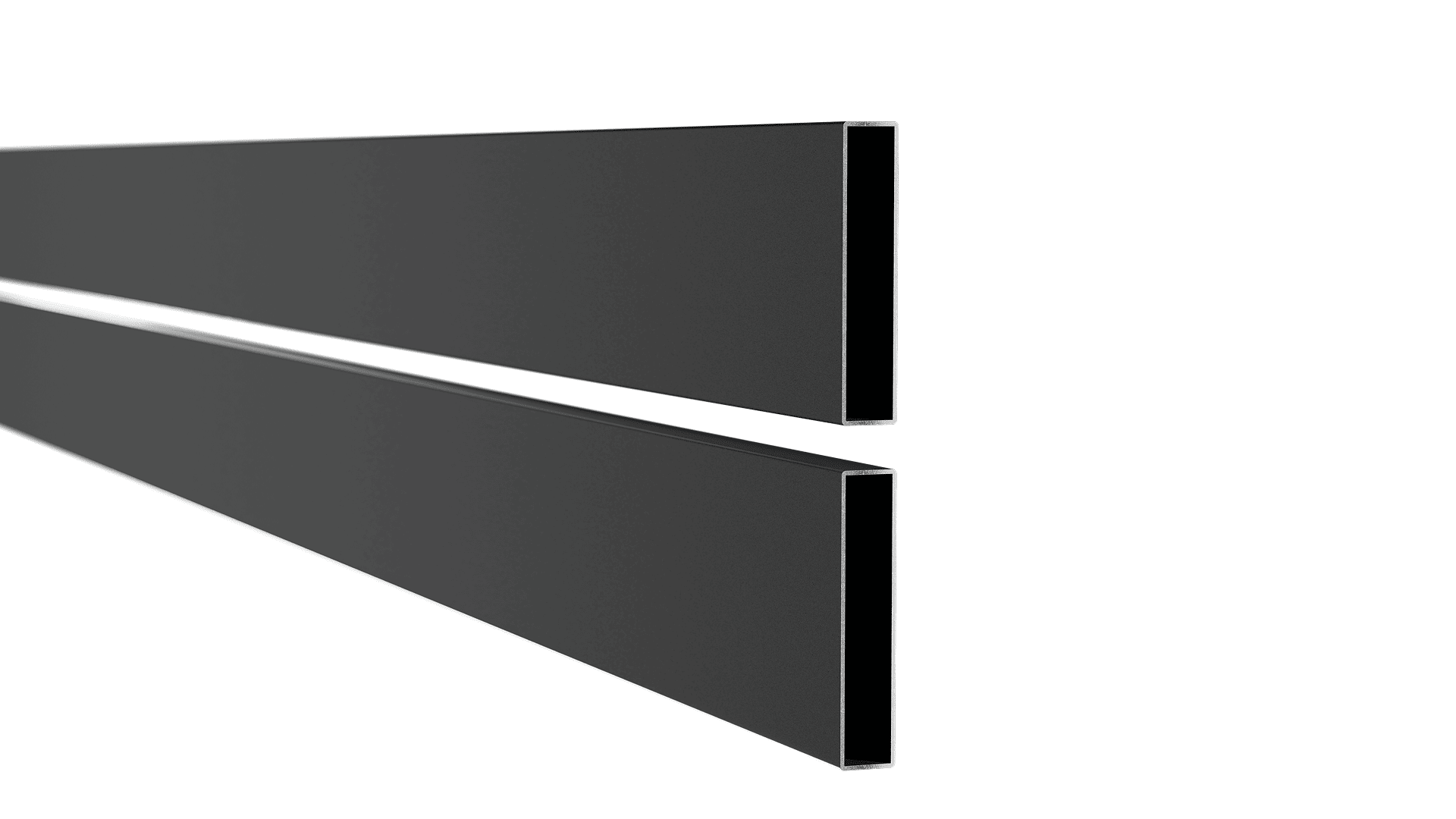 Zwei VIDUAL Panelle Anthrazit