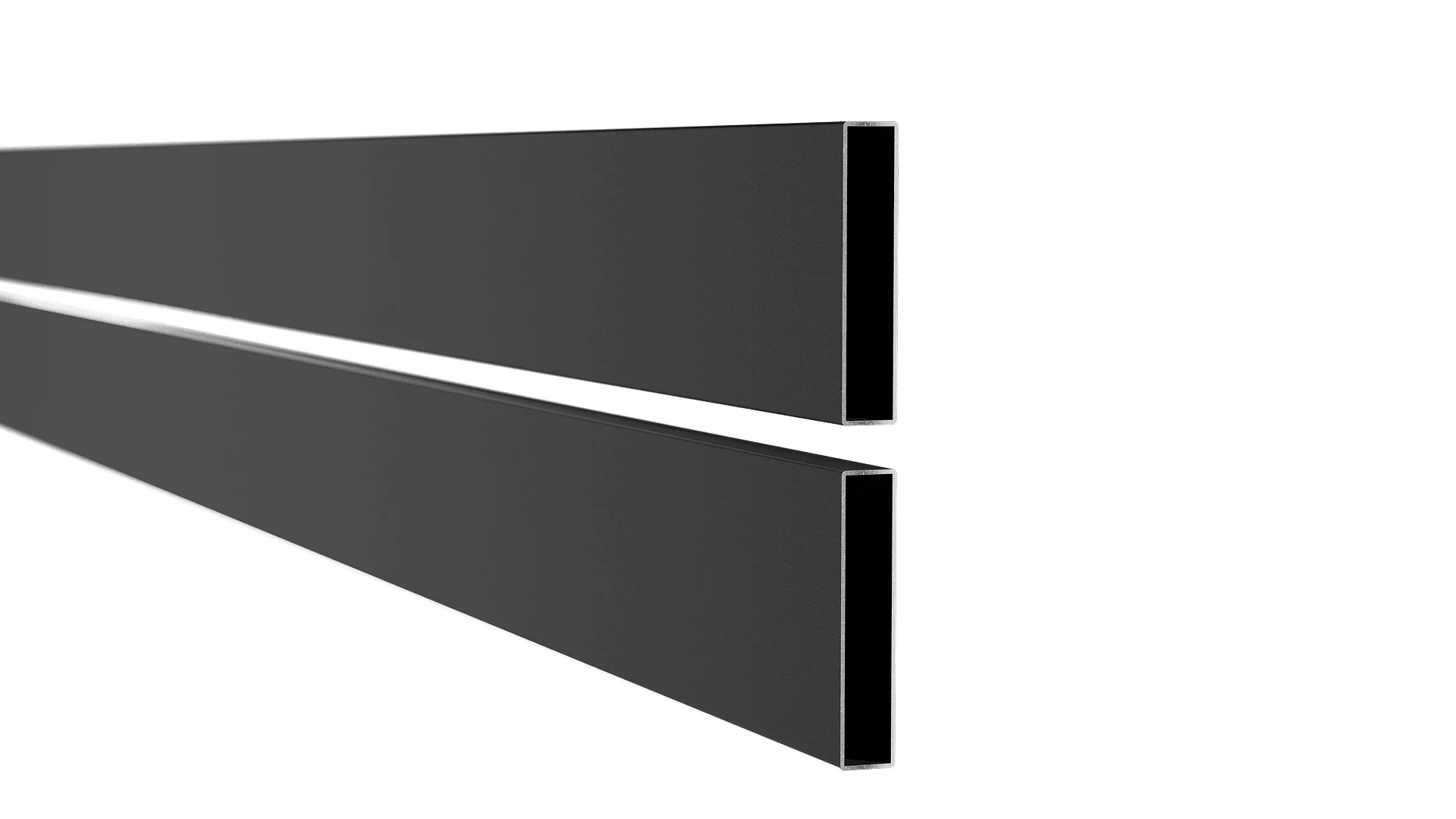 Zwei VIDUAL Panelle Anthrazit