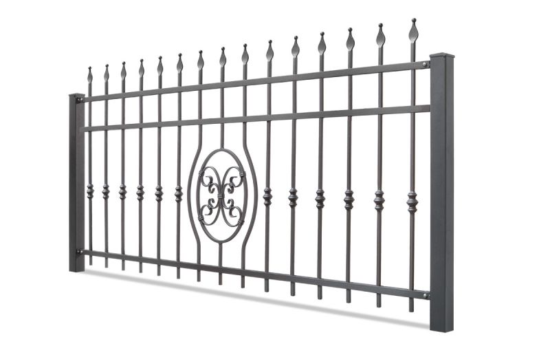 Schmiedezaun ROSTOCK Bild 3