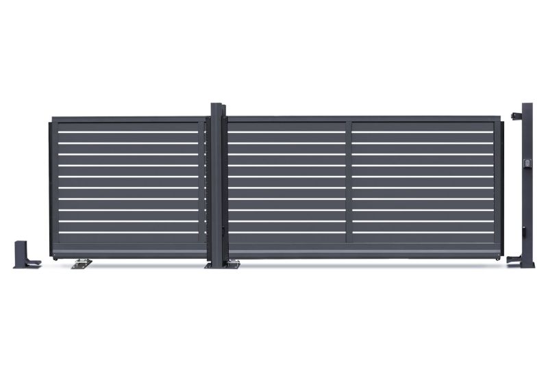 Freitragende Schiebetore – Ansicht 2