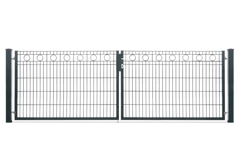 Zweiflügelige Einfahrtstore – Ansicht 2