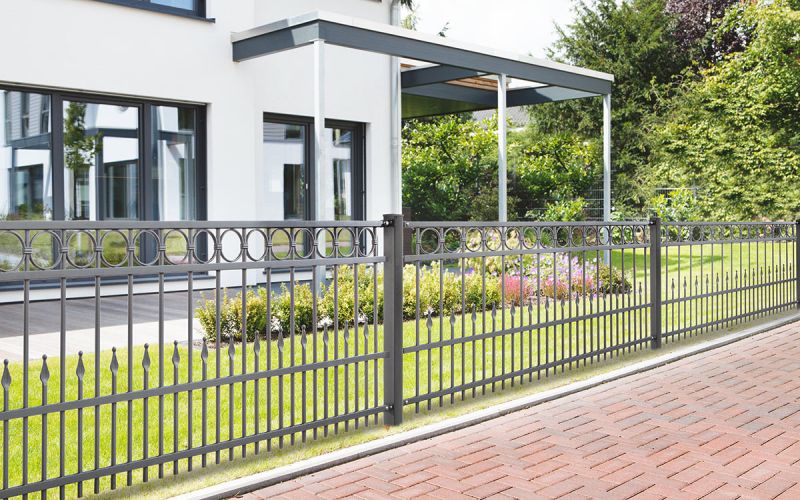 Schmiedezaun DRESDEN Bild 2