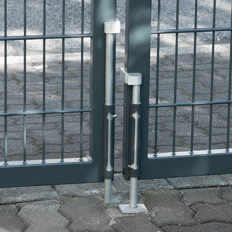Steckzäune aus Aluminium oder WPC mit RhombusProfil