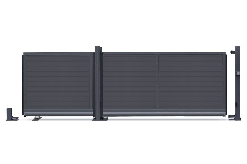 Freitragende Schiebetore – Ansicht 3